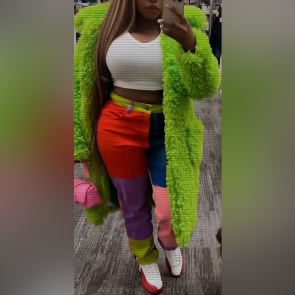 🎄🎄NWT GREEN COAT🎄🎄 - Picture 3 of 3